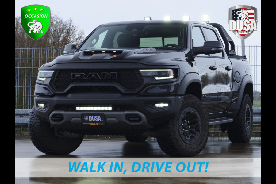 Dodge Ram 1500 TRX | 6.2 Supercharged V8 | 4x4 | Crew Cab | Last Call | Diamond cover | RAMBAR | Led grille |