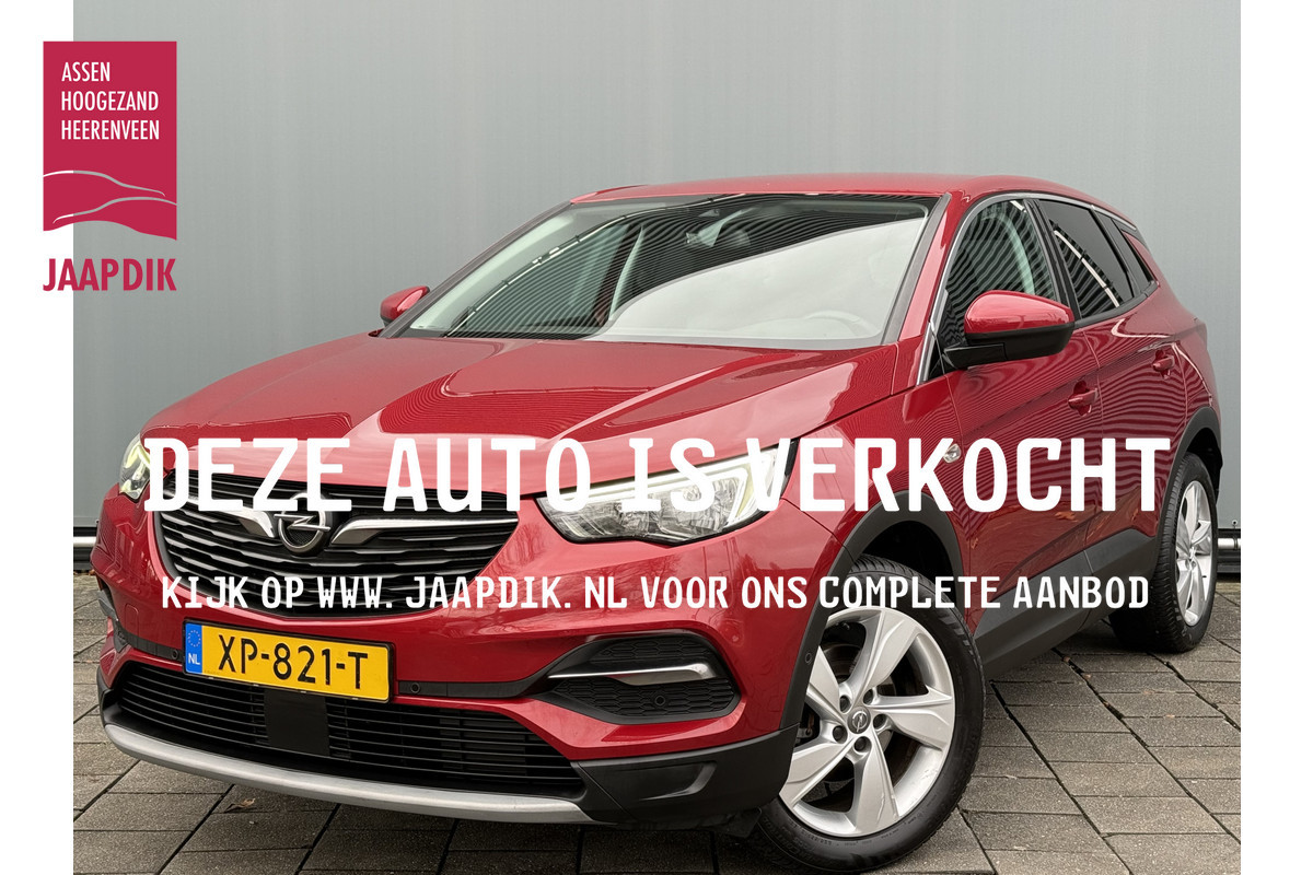 Opel Grandland X BWJ 2019 | 1.2T 131PK Bus Executive AUTOMAAT | TREKHAAK | CAMERA A | LEDER/STOF | NAVI | CLIMA | STOELVERW | CARPLAY | PRIVACY GLASS |