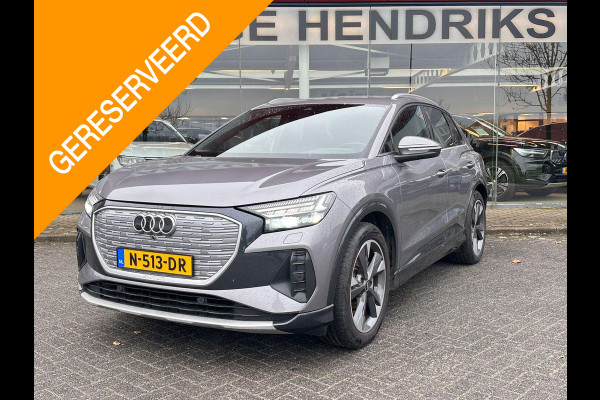 Audi Q4 e-tron 40 Launch Edition S Competition 77 kWh | SOH: nnb | Matrix LED | Virtual | Dynamic Pack | Comfort Pack | Blindspot | Adaptive CC |