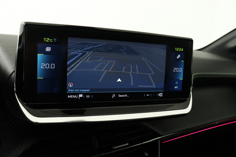 Peugeot e-208 EV GT 350 50 kWh (SFEERVERLICHTING, STOELVERWARMING, CAMERA, CRUISE ADAPTIEF, PARKEERSENSOREN)