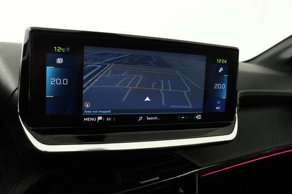 Peugeot e-208 EV GT 350 50 kWh (SFEERVERLICHTING, STOELVERWARMING, CAMERA, CRUISE ADAPTIEF, PARKEERSENSOREN)