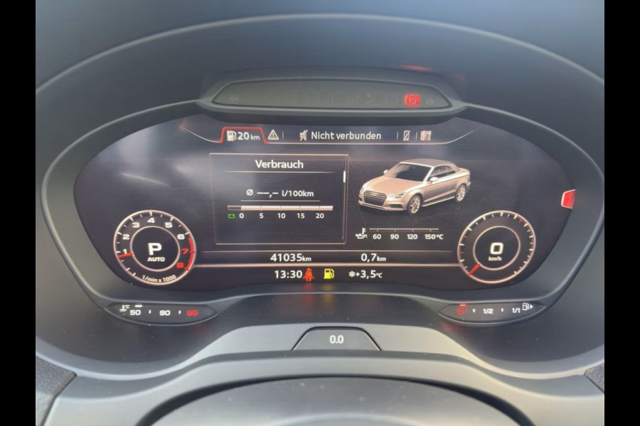 Audi A3 Cabriolet 35 Tfsi S-LINE S-Tronic ** LED, VIRTUAL, MASSAGE, NEKVERW, ACC, 18-inch LMV ** 1e EIG - UNFALFREI ** ** INFORMEER OOK NAAR ONZE AANTREKKELIJKE FINANCIAL-LEASE TARIEVEN **