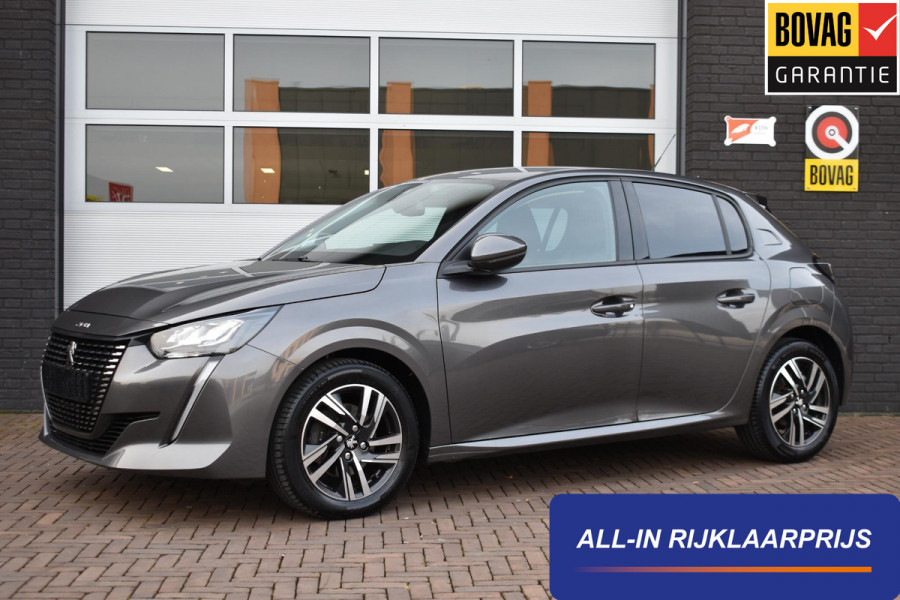 Peugeot 208 1.2 PureTech 100PK Allure Pack | Carplay | LED | Camera | Keyless | 3D Dashboard | Incl. garantie