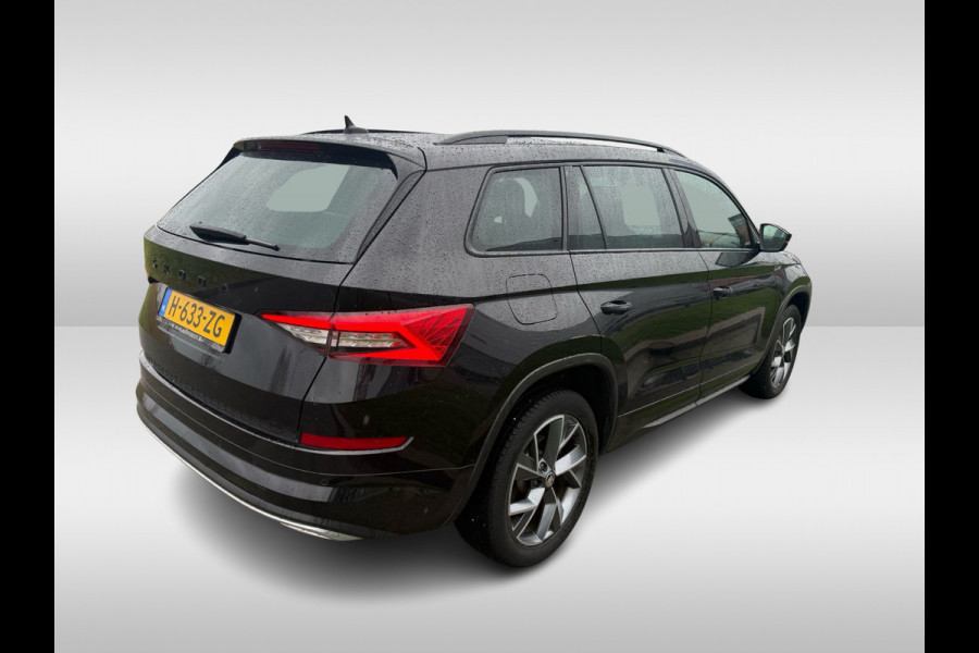 Škoda Kodiaq 1.5 TSI Sportline Business / Camera / Keyless / Sportstoelen / CarPlay / 19'' / Blackpack / Virtual Cockpit / Dodehoek / DAB / Stoelverwarming / ACC