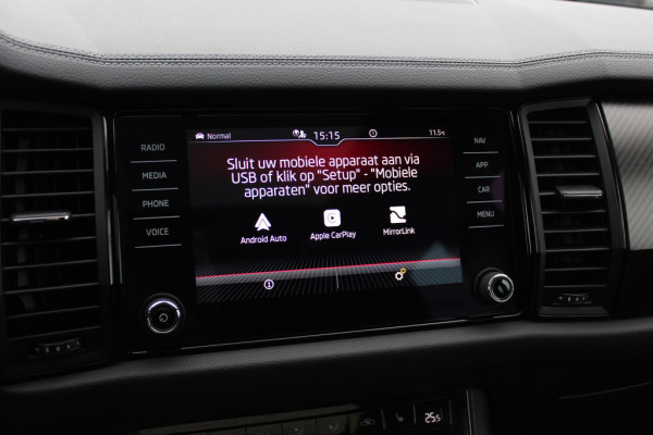 Škoda Kodiaq 1.5 TSI Sportline Business / Camera / Keyless / Sportstoelen / CarPlay / 19'' / Blackpack / Virtual Cockpit / Dodehoek / DAB / Stoelverwarming / ACC