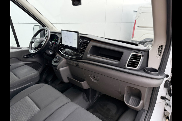 Ford E-Transit 89kWh 97.3% (SOH) 402km WLTP BEV Snelladen L2H2 Climate Control Carplay 360° Camera Stoelverwarming Parkeersensoren voor achter