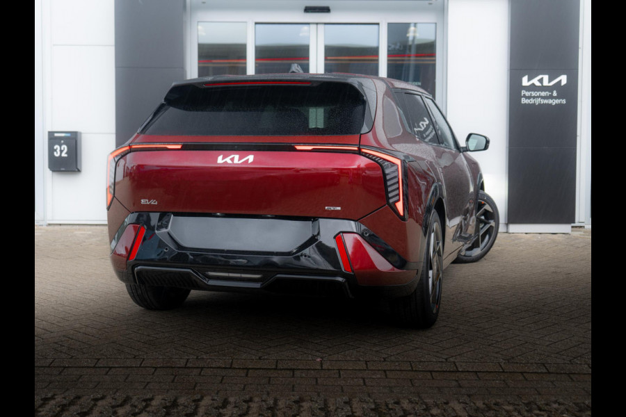 Kia EV4 GT-Line 81.4 kWh | DIRECT LEVERBAAR | Schuifkanteldak | Navigatie | Stoel en stuurverwarming | H&K | Elektrische achterklep