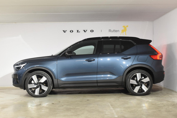 Volvo EX40 252PK Single Motor Extended Range 82 kWh Plus / Lounge Pakket / Panoramadak / 360 Camera / Extra getint glas / 20'' Velgen / MicroTech/Nubuck bekleding