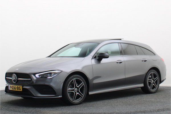 Mercedes-Benz CLA-Klasse Shooting Brake 250 e Premium Plus AMG Panoramadak, ACC, Camera, Sfeerverlichting, Trekhaak, Widescreen, 18"
