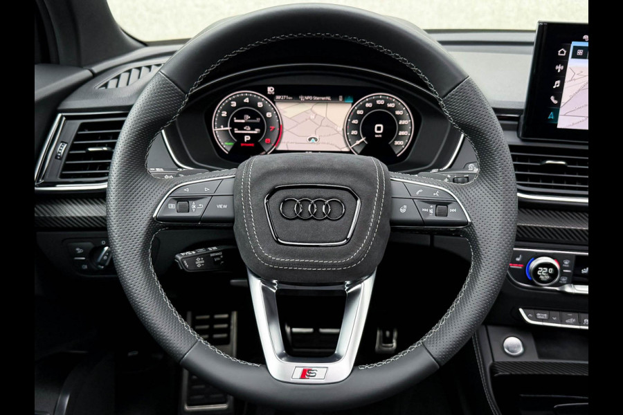 Audi Q5 55TFSI e 367pk Quattro Competition S Edition S-Line 1é Eig|19Dkm|Panoramadak|Luchtvering|HD Matrix|Memory|Virtual|Ambiance