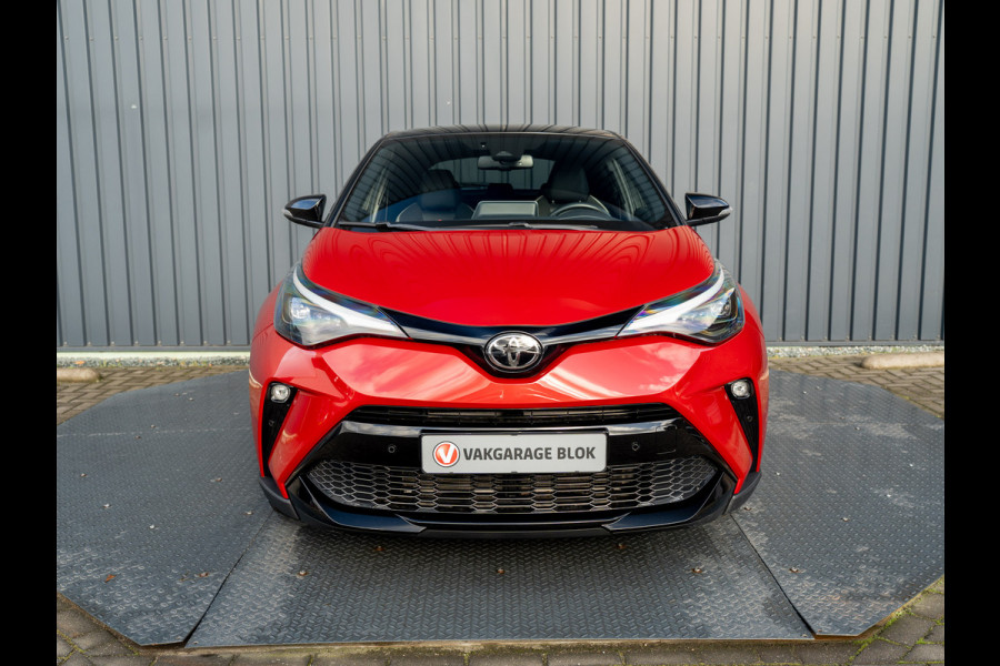 Toyota C-HR 1.8 Hybrid GR-Sport | Bi-Tone | Trekhaak | Dodehoek sensoren | Stoel & Stuur verw. | 19'' | Prijs Rijklaar!!