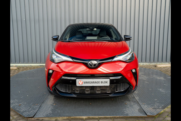 Toyota C-HR 1.8 Hybrid GR-Sport | Bi-Tone | Trekhaak | Dodehoek sensoren | Stoel & Stuur verw. | 19'' | Prijs Rijklaar!!
