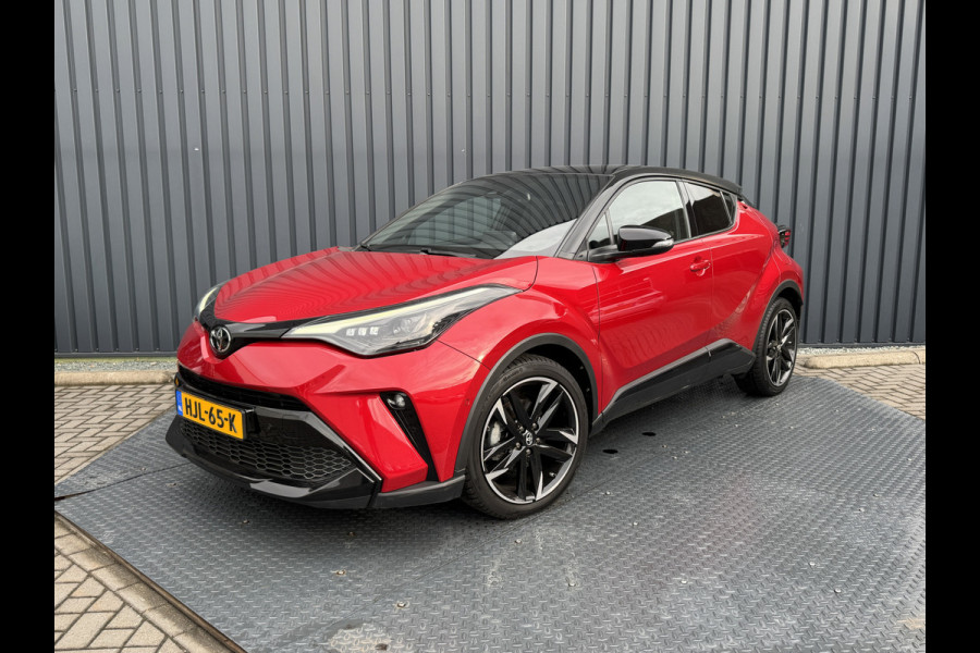 Toyota C-HR 1.8 Hybrid GR-Sport | Bi-Tone | Trekhaak | Dodehoek sensoren | Stoel & Stuur verw. | 19'' | Prijs Rijklaar!!