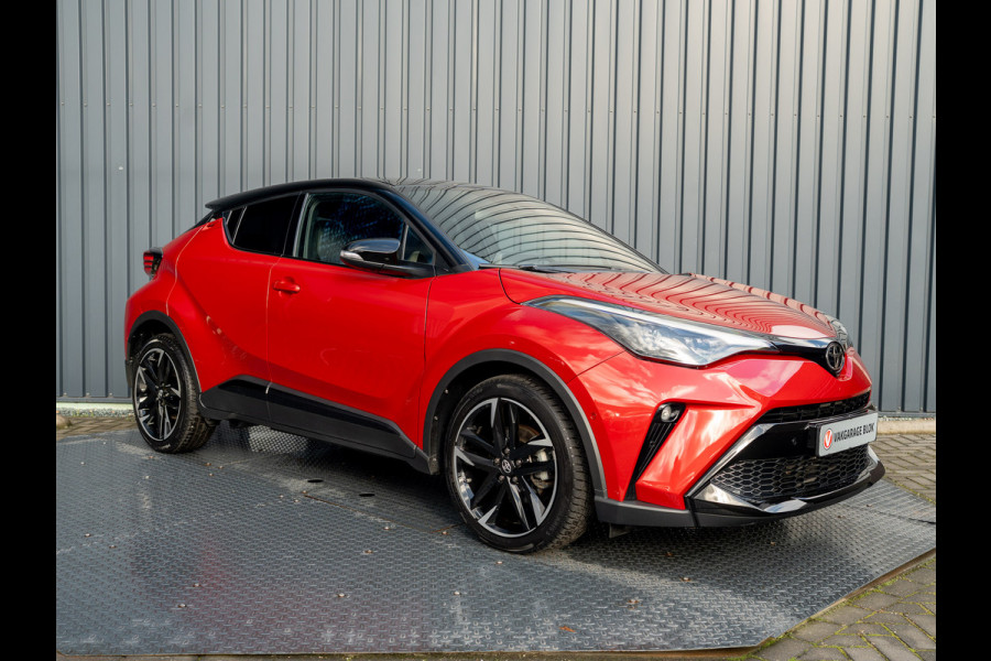Toyota C-HR 1.8 Hybrid GR-Sport | Bi-Tone | Trekhaak | Dodehoek sensoren | Stoel & Stuur verw. | 19'' | Prijs Rijklaar!!