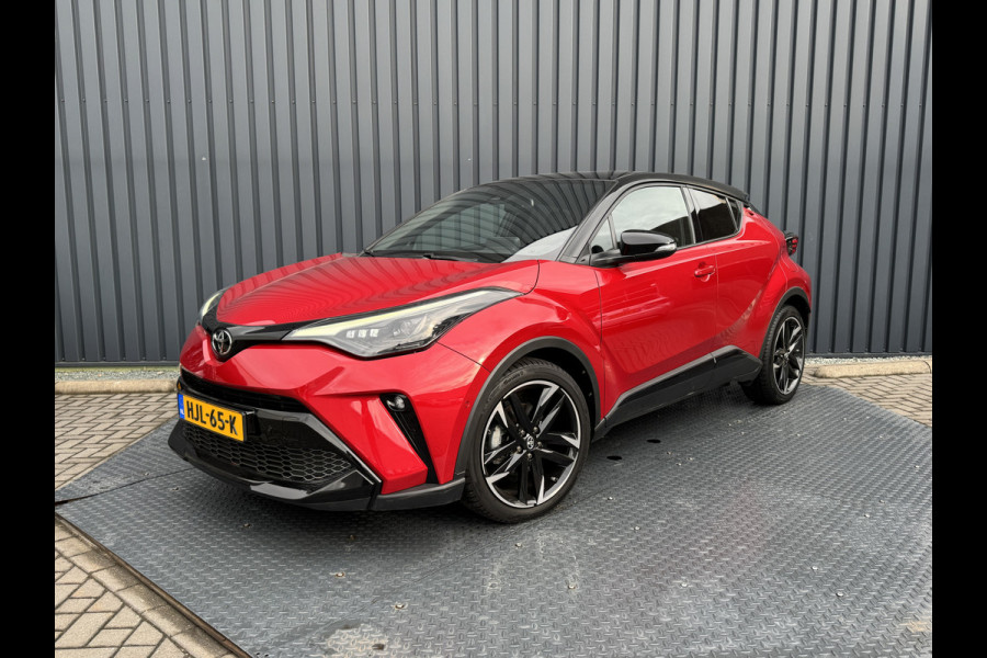 Toyota C-HR 1.8 Hybrid GR-Sport | Bi-Tone | Trekhaak | Dodehoek sensoren | Stoel & Stuur verw. | 19'' | Prijs Rijklaar!!
