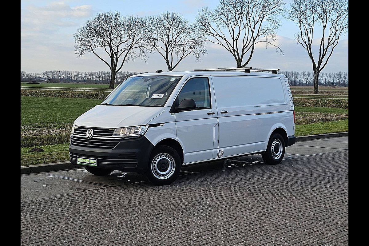 Volkswagen Transporter 2.0 TDI T6.1 L2H1 2x-Zijdeur Trekhaak Achterdeuren CarPlay!