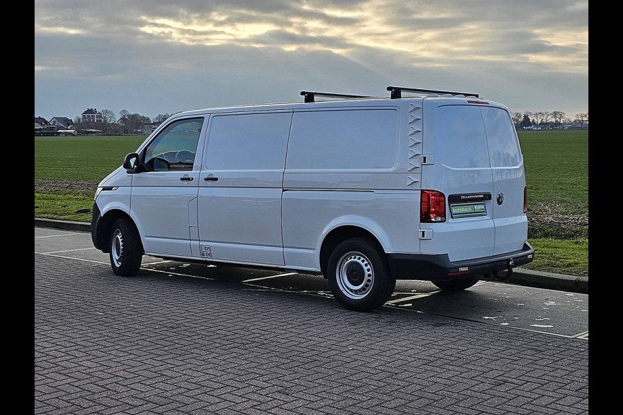 Volkswagen Transporter 2.0 TDI T6.1 L2H1 2x-Zijdeur Trekhaak Achterdeuren CarPlay!