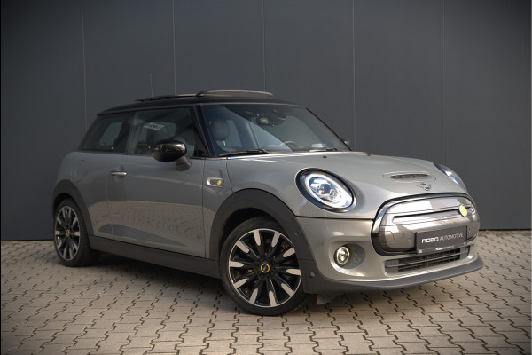 MINI Mini Electric Yours 33 kWh | Panoramadak | Harman Kardon | Head-Up Display | Union Jack | Black Pack | BTW | Stoelverwarming | Keyless | Apple Carplay | Navigatie | Camera | Parkeersensoren | Warmtepomp | Leer | Cruise