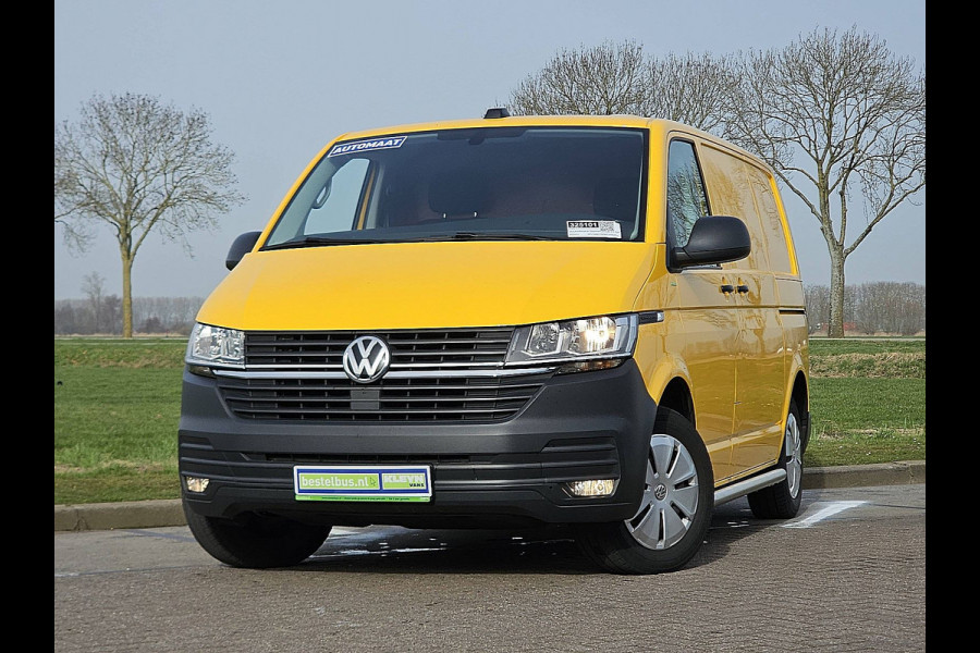 Volkswagen Transporter 2.0 TDI L1H1 30 ac automaat EURO6 carplay cruise control dubbele zijdeur