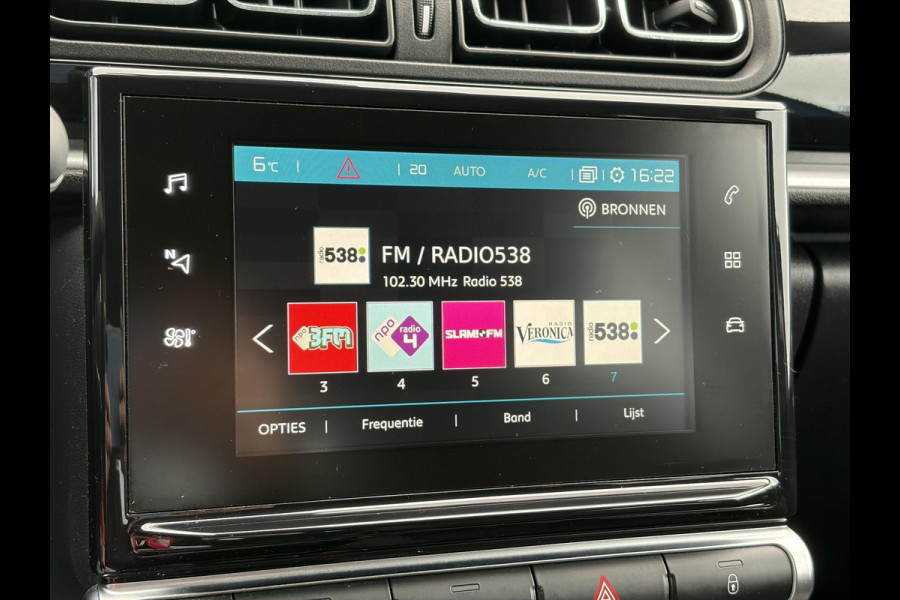 Citroën C3 1.2 PureTech S&S Shine 1e Eigenaar,Navi,Camera,Afn.Trekhaak,Clima,Cruise,Rijstrooksensor,110pk,Lm velgen,N.A.P,Apk tot 01-2027