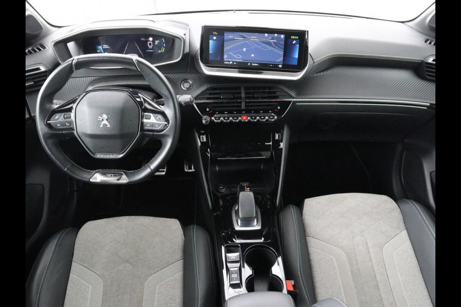 Peugeot e-208 EV GT 350 50 kWh | 27.200km NAP | SOH 93% | Stoelverwarming | Leder/Alcantara | Camera | Adaptive cruise | Carplay | Full LED | Navigatie | Climate control