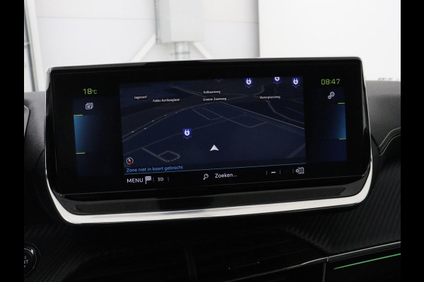Peugeot e-208 EV GT 350 50 kWh | 27.200km NAP | SOH 93% | Stoelverwarming | Leder/Alcantara | Camera | Adaptive cruise | Carplay | Full LED | Navigatie | Climate control