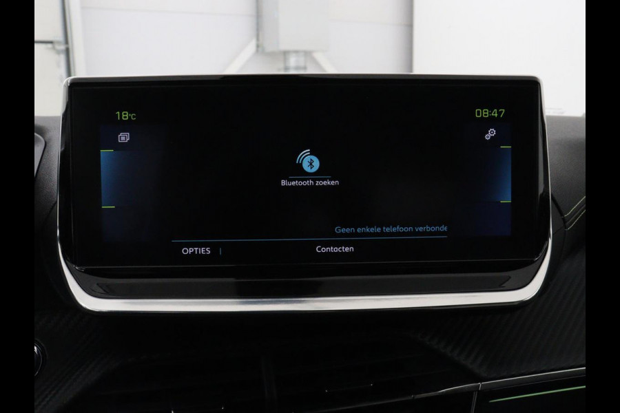 Peugeot e-208 EV GT 350 50 kWh | 27.200km NAP | SOH 93% | Stoelverwarming | Leder/Alcantara | Camera | Adaptive cruise | Carplay | Full LED | Navigatie | Climate control