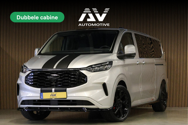 Ford Transit Custom 300 2.0 TDCI L2H1 Limited DC | Dubbel Cabine | Elec schuifdeuren | ACC | Blind Spot | 360 Camera | CarPlay | Navigatie | Stoelverwarming | 5-Zitter | BPM Vrij