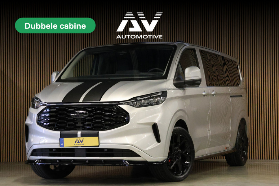 Ford Transit Custom 300 2.0 TDCI L2H1 Limited DC | Dubbel Cabine | Elec schuifdeuren | ACC | Blind Spot | 360 Camera | CarPlay | Navigatie | Stoelverwarming | 5-Zitter | BPM Vrij