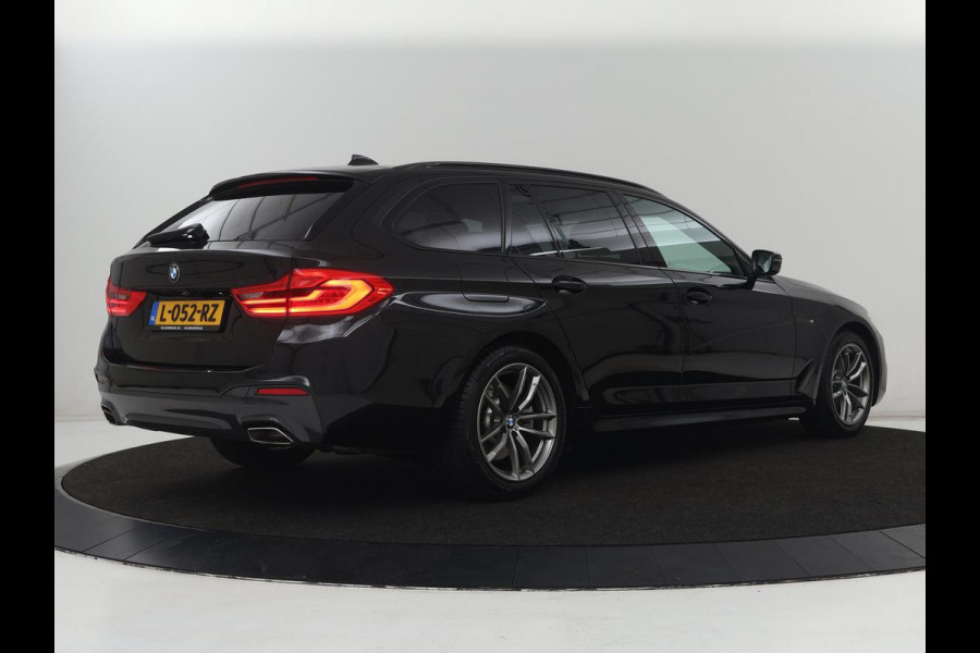 BMW 5 Serie 520i M Sport | Panoramadak | Stoelventilatie | Head-Up | 360 Camera | Leder | Adaptief LED | Memory | Carplay | Sfeerverlichting | Achterbankverwarming | Navigatie | Stuurverwarming