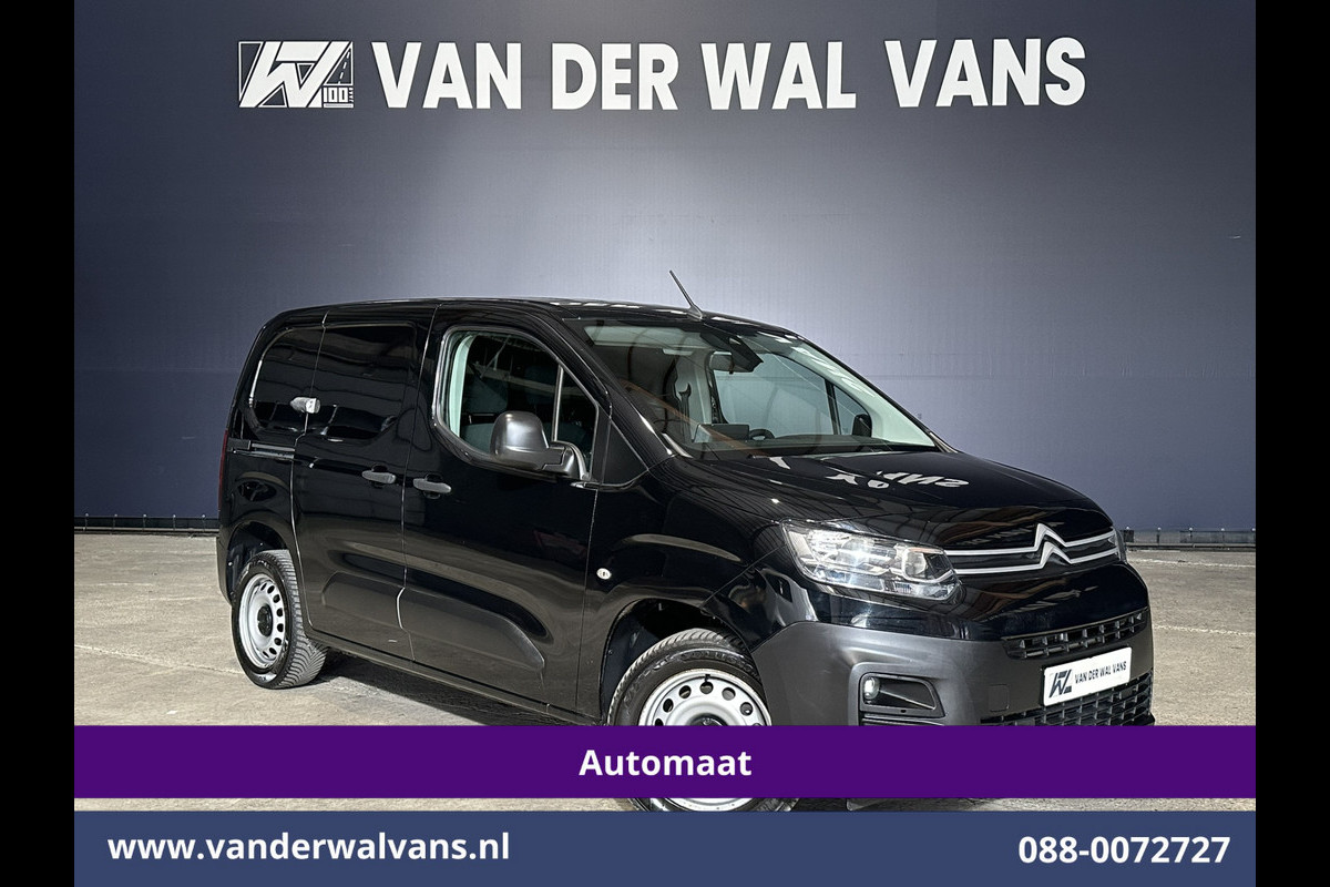 Citroën Berlingo 1.5 BlueHDI 131pk Automaat L1H1 Euro6 Airco | 3-Zits | Navigatie | Camera | Apple Carplay Android Auto, Cruisecontrol, Parkeersensoren, Bijrijdersbank