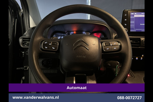 Citroën Berlingo 1.5 BlueHDI 131pk Automaat L1H1 Euro6 Airco | 3-Zits | Navigatie | Camera | Apple Carplay Android Auto, Cruisecontrol, Parkeersensoren, Bijrijdersbank