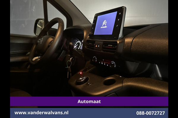 Citroën Berlingo 1.5 BlueHDI 131pk Automaat L1H1 Euro6 Airco | 3-Zits | Navigatie | Camera | Apple Carplay Android Auto, Cruisecontrol, Parkeersensoren, Bijrijdersbank