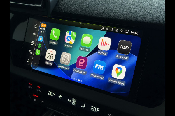 Audi A3 Sportback 40 TFSI E 204 PK PHEV SPORT MMI NAVI ELEK.KLEP CAMERA CARPLAY VIR.COCKPIT KEYLESS LED PHEV PLUG IN HYBRID