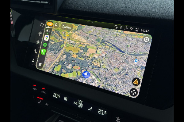 Audi A3 Sportback 40 TFSI E 204 PK PHEV SPORT MMI NAVI ELEK.KLEP CAMERA CARPLAY VIR.COCKPIT KEYLESS LED PHEV PLUG IN HYBRID