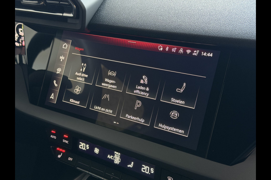 Audi A3 Sportback 40 TFSI E 204 PK PHEV SPORT MMI NAVI ELEK.KLEP CAMERA CARPLAY VIR.COCKPIT KEYLESS LED PHEV PLUG IN HYBRID