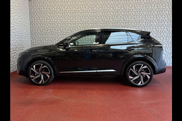 Nissan QASHQAI 1.3 160PK 1800KG TREKVERMOGEN TEKNA PLUS BOSE 20''LMV LEER ALCANTARA PANO MASSAGE BOSE STOEL/STUUR/RUIT VERW MATRIX.LED ELEK.KLE 2026 K ✅Top Auto's Wijchen , 30 Jaar Specialist in Nissan  : Alle Type's : Tekna / Plus / N-Design / N-Connecta / Limited Edition / Premium / Executive /  , Zowel PHEV / HEV / MHEV / TURBO / HYBRID