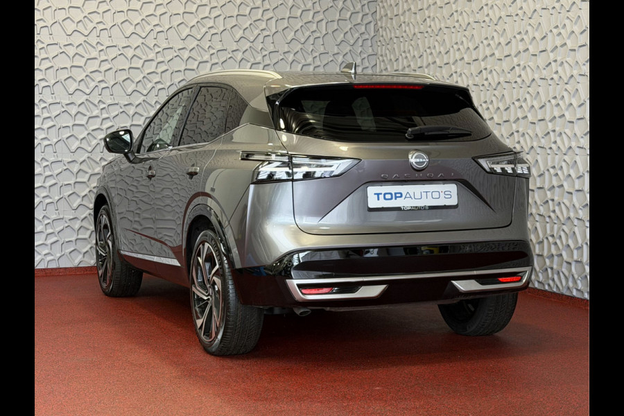 Nissan QASHQAI 1.3 MHEV 160PK TEKNA PLUS BOSE 20''LMV LEER ALCANTARA PANO MASSAGE BOSE STOEL/STUUR/RUIT VERW MATRIX.LED ELEK.KLEP HEADUP 20''LM 2026 K ✅Top Auto's Wijchen , 30 Jaar Specialist in Nissan  : Alle Type's : Tekna / Plus / N-Design / N-Connecta / Limited Edition / Premium / Executive /  , Zowel PHEV / HEV / MHEV / TURBO / HYBRID