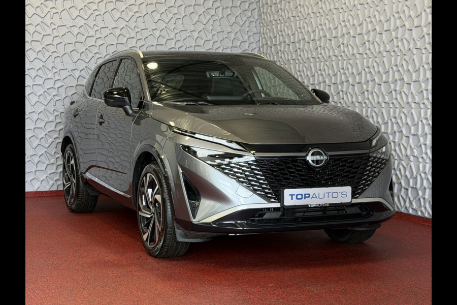 Nissan QASHQAI 1.3 MHEV 160PK TEKNA PLUS BOSE 20''LMV LEER ALCANTARA PANO MASSAGE BOSE STOEL/STUUR/RUIT VERW MATRIX.LED ELEK.KLEP HEADUP 20''LM 2026 K ✅Top Auto's Wijchen , 30 Jaar Specialist in Nissan  : Alle Type's : Tekna / Plus / N-Design / N-Connecta / Limited Edition / Premium / Executive /  , Zowel PHEV / HEV / MHEV / TURBO / HYBRID