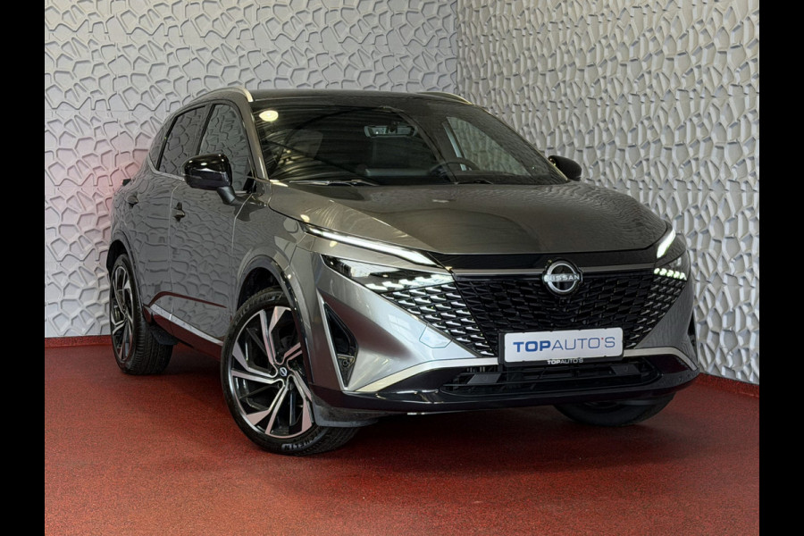 Nissan QASHQAI 1.3 MHEV 160PK TEKNA PLUS BOSE 20''LMV LEER ALCANTARA PANO MASSAGE BOSE STOEL/STUUR/RUIT VERW MATRIX.LED ELEK.KLEP HEADUP 20''LM 2026 K ✅Top Auto's Wijchen , 30 Jaar Specialist in Nissan  : Alle Type's : Tekna / Plus / N-Design / N-Connecta / Limited Edition / Premium / Executive /  , Zowel PHEV / HEV / MHEV / TURBO / HYBRID