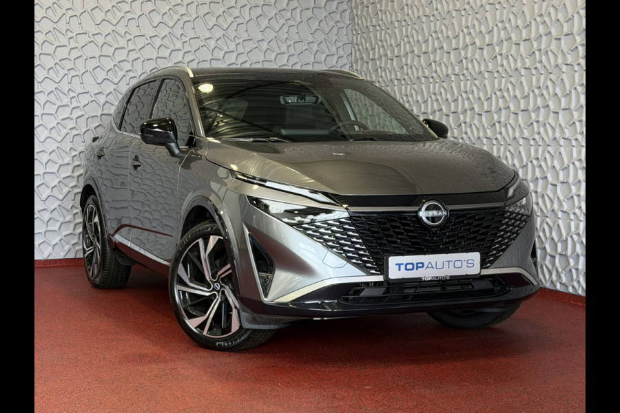 Nissan QASHQAI 1.3 MHEV 160PK TEKNA PLUS BOSE 20''LMV LEER ALCANTARA PANO MASSAGE BOSE STOEL/STUUR/RUIT VERW MATRIX.LED ELEK.KLEP HEADUP 20''LM 2026 K ✅Top Auto's Wijchen , 30 Jaar Specialist in Nissan  : Alle Type's : Tekna / Plus / N-Design / N-Connecta / Limited Edition / Premium / Executive /  , Zowel PHEV / HEV / MHEV / TURBO / HYBRID