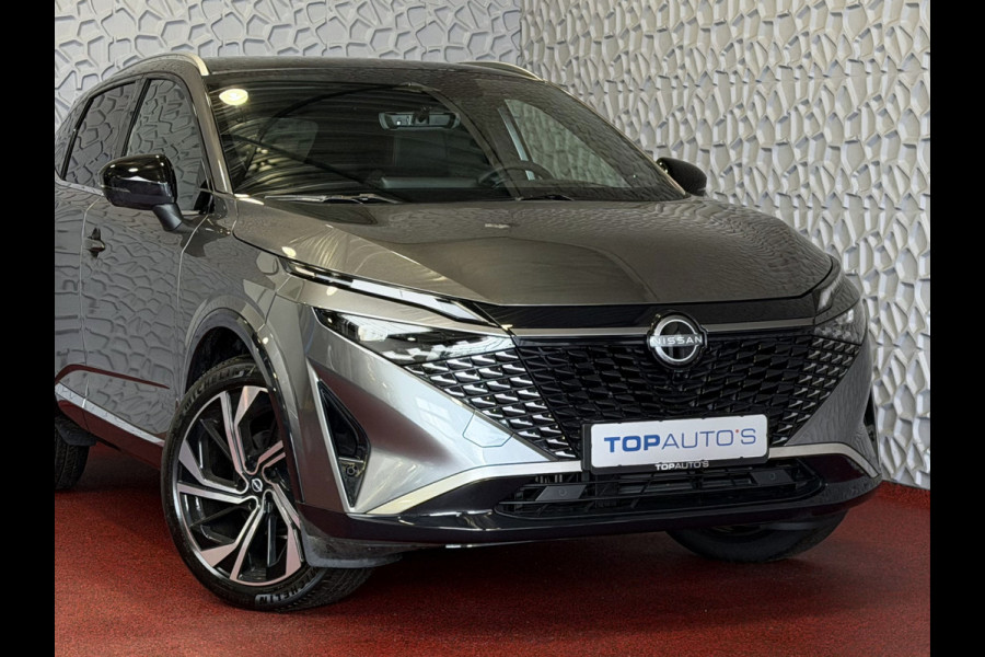 Nissan QASHQAI 1.3 MHEV 160PK TEKNA PLUS BOSE 20''LMV LEER ALCANTARA PANO MASSAGE BOSE STOEL/STUUR/RUIT VERW MATRIX.LED ELEK.KLEP HEADUP 20''LM 2026 K ✅Top Auto's Wijchen , 30 Jaar Specialist in Nissan  : Alle Type's : Tekna / Plus / N-Design / N-Connecta / Limited Edition / Premium / Executive /  , Zowel PHEV / HEV / MHEV / TURBO / HYBRID