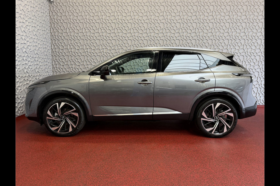 Nissan QASHQAI 1.3 MHEV 160PK TEKNA PLUS BOSE 20''LMV LEER ALCANTARA PANO MASSAGE BOSE STOEL/STUUR/RUIT VERW MATRIX.LED ELEK.KLEP HEADUP 20''LM 2026 K ✅Top Auto's Wijchen , 30 Jaar Specialist in Nissan  : Alle Type's : Tekna / Plus / N-Design / N-Connecta / Limited Edition / Premium / Executive /  , Zowel PHEV / HEV / MHEV / TURBO / HYBRID