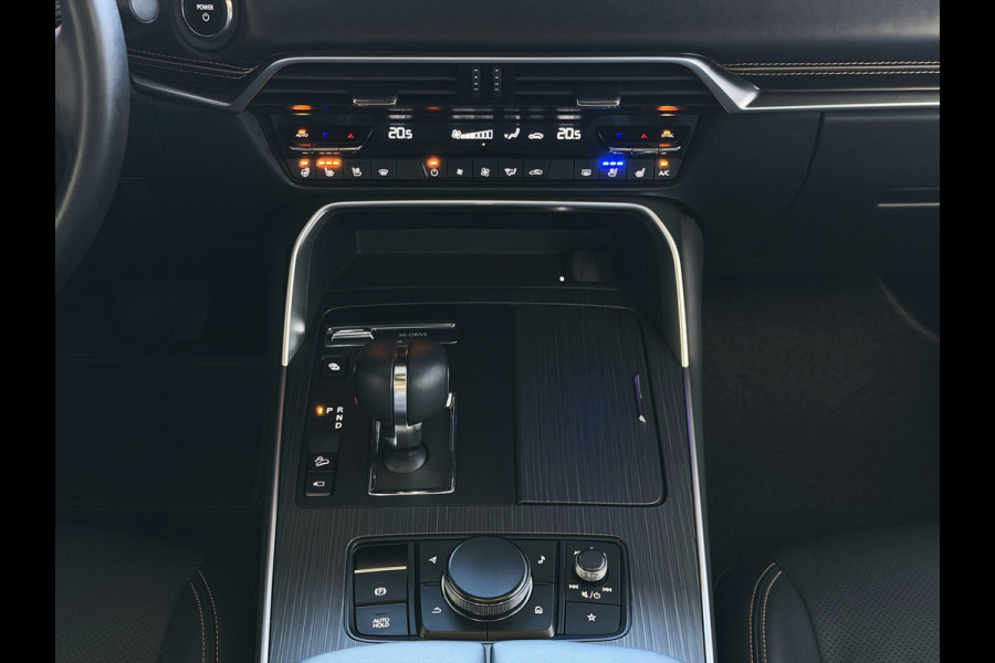 Mazda CX-60 2.5 e-SkyActiv PHEV HOMURA ELEK.STOEL PANO SCHUIFDAK STOEL/STUUR.VERW/VENTILATIE HEADUP AWD 4X4 4WD ✅ Top Auto's Wijchen. Al 30 Jaar verkoop van Mazda , Alle Modellen PHEV / HEV / BENZINE✅