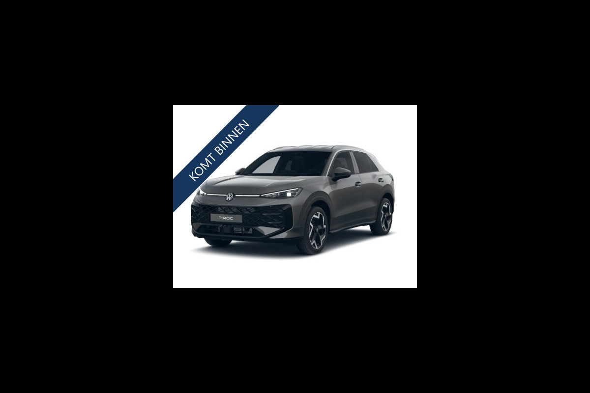 Volkswagen T-Roc 1.5 eTsi 150PK R-LINE EDITION VW.TREKHAAK BLACK STYLE IQ LED/GRIL/LOGO STOEL/STUUR.VERW ELEK.KLEP 2026
