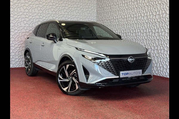 Nissan QASHQAI 1.3 MHEV 160PK TEKNA PLUS BOSE TWO TONE 20''LMV LEER ALCANTARA PANO MASSAGE BOSE STOEL/STUUR/RUIT VERW MATRIX.LED ELEK.KLEP HEAD 2026 ✅Top Auto's Wijchen , 30 Jaar Specialist in Nissan  : Alle Type's : Tekna / Plus / N-Design / N-Connecta / Limited Edition / Premium / Executive /  , Zowel PHEV / HEV / MHEV / TURBO / HYBRID