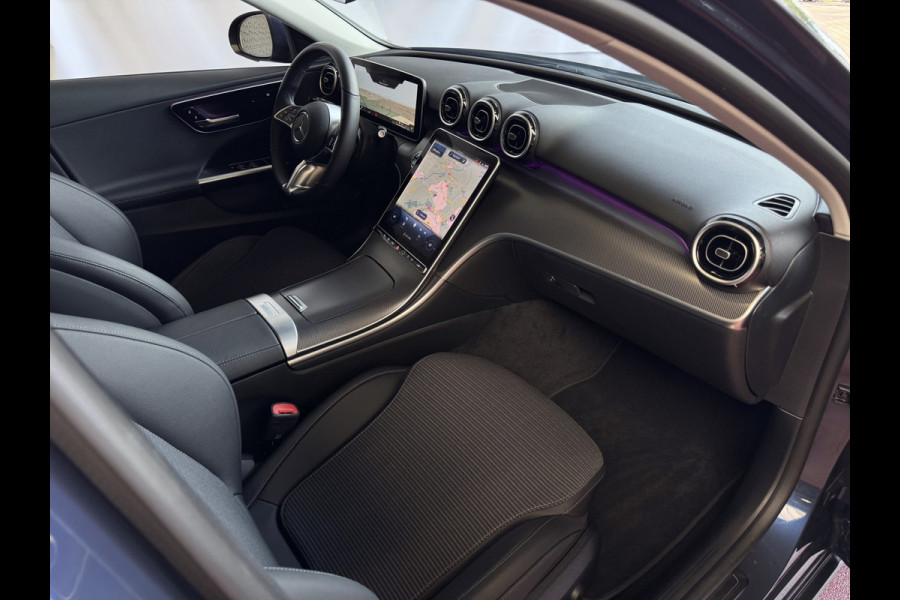 Mercedes-Benz C-Klasse 300e 313PK PHEV 12/2024 AVANTGARDE TREKHAAK HALF LEER CAMERA ELEK/STOEL/VERWARMD 12/2024 PHEV PLUG IN HYBRIDE phev