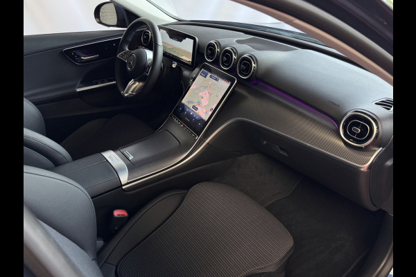 Mercedes-Benz C-Klasse 300e 313PK PHEV 12/2024 AVANTGARDE TREKHAAK HALF LEER CAMERA ELEK/STOEL/VERWARMD 12/2024 PHEV PLUG IN HYBRIDE phev