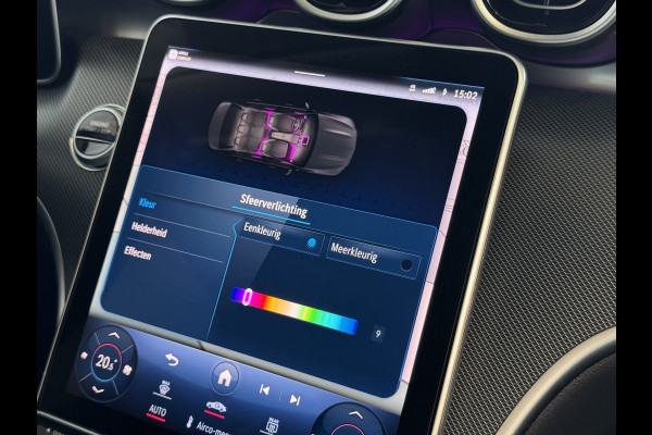 Mercedes-Benz C-Klasse 300e 313PK PHEV 12/2024 AVANTGARDE TREKHAAK HALF LEER CAMERA ELEK/STOEL/VERWARMD 12/2024 PHEV PLUG IN HYBRIDE phev