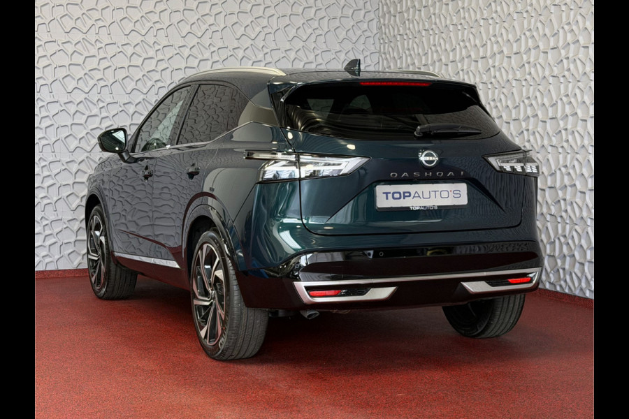 Nissan QASHQAI 1.3 MHEV 160PK 4 CILINDER TEKNA PLUS BOSE 20''LMV LEER ALCANTARA PANO MASSAGE BOSE STOEL/STUUR/RUIT VERW MATRIX.LED ELEK.KLEP HE 2026 K ✅Top Auto's Wijchen , 30 Jaar Specialist in Nissan  : Alle Type's : Tekna / Plus / N-Design / N-Connecta / Limited Edition / Premium / Executive /  , Zowel PHEV / HEV / MHEV / TURBO / HYBRID